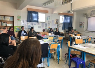 Επιμόρφωση σε Δίκτυο Διευθυντών Δημοτικής Εκπαίδευσης στην Επαρχία Λάρνακας για την εφαρμογή του Αναλυτικού Προγράμματος της Περιβαλλοντικής Εκπαίδευσης/Εκπαίδευση για την Αειφόρο Ανάπτυξη με θέμα: «Εξωραϊσμός της σχολικής αυλής μέσω της μείωσης των απορριμμάτων και της δημιουργίας χώρων πρασίνου»